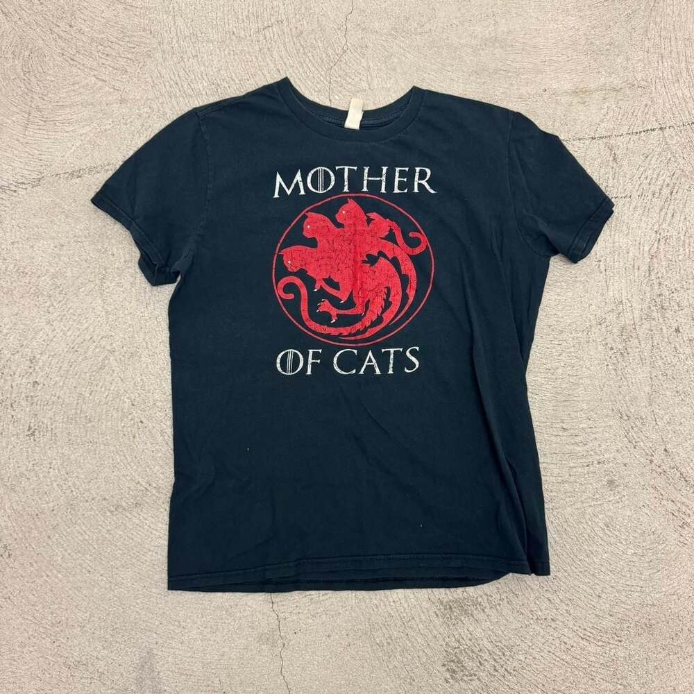 Anvil Mother of Cats Game of Thrones Parody Graphic Tee